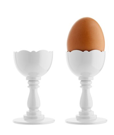 Alessi "Dressed" Egg Cup with Spoon