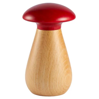 Bisetti Icons Beechwood "Mushroom" Salt, Pepper or Spice Mill