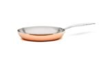 Copper Frypan – 4-ply Copper, Stainless Steel, Aluminium, Ferritic Steel 